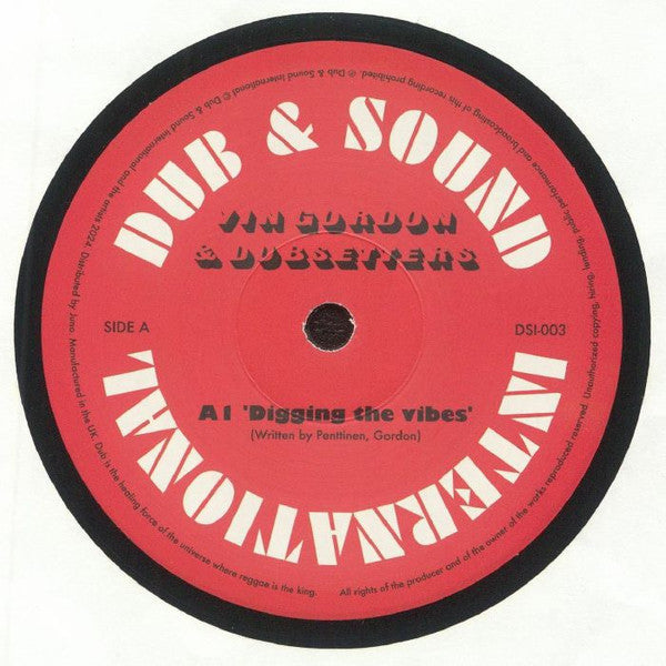 Vin Gordon & Dubsetters : Digging The Vibes (12", Mono)