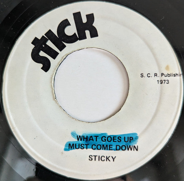 Uziah "Sticky" Thompson : Live The Life (7", M/Print)