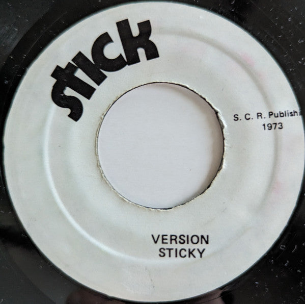 Uziah "Sticky" Thompson : Live The Life (7", M/Print)