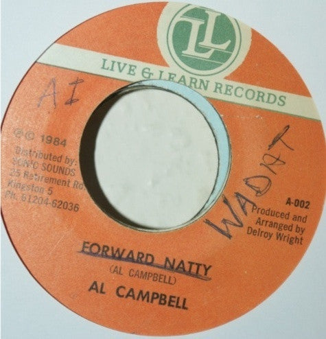Al Campbell : Forward Natty (7")