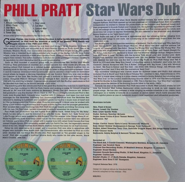 Phill Pratt* : Stars Wars Dub (LP, RE, 180 + CD, Bon)