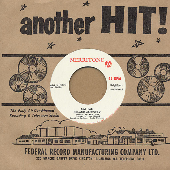 Roland Alphonso / Black Brothers : Sai Pan / Born To Rule (7", Single)