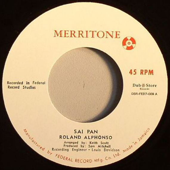 Roland Alphonso / Black Brothers : Sai Pan / Born To Rule (7", Single)