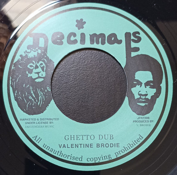 Valentine Brodie : Life In The Ghetto (7", RE)