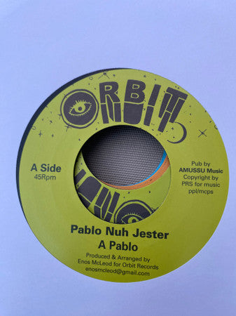 Augustus Pablo : Pablo Nuh Jester (7", Single)