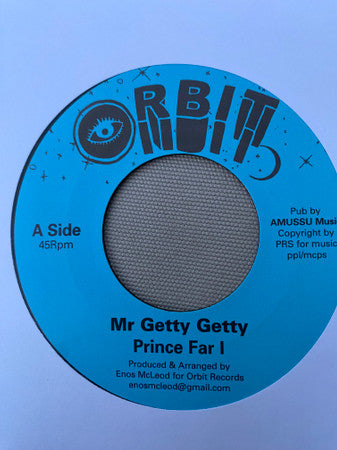 Prince Far I : Mr Getty Getty  (7")