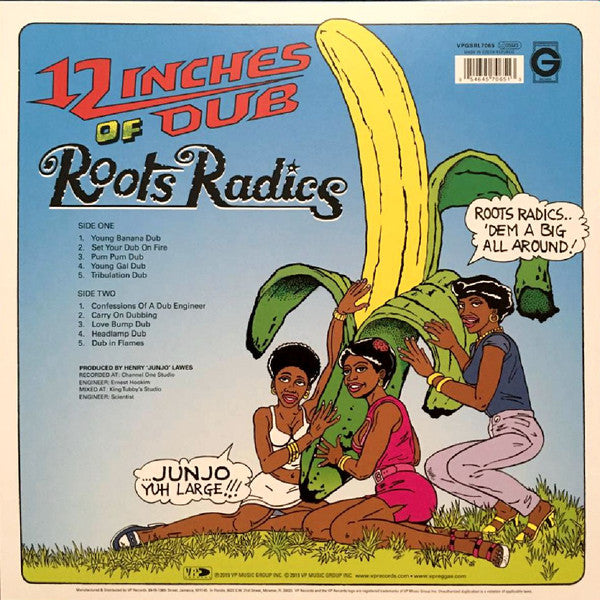 Roots Radics* : 12 Inches Of Dub (LP, RP)