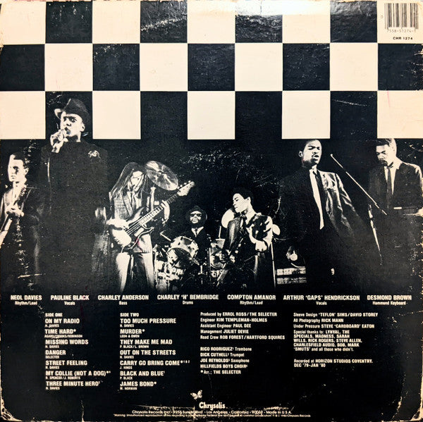 The Selecter : Too Much Pressure (LP, Album)