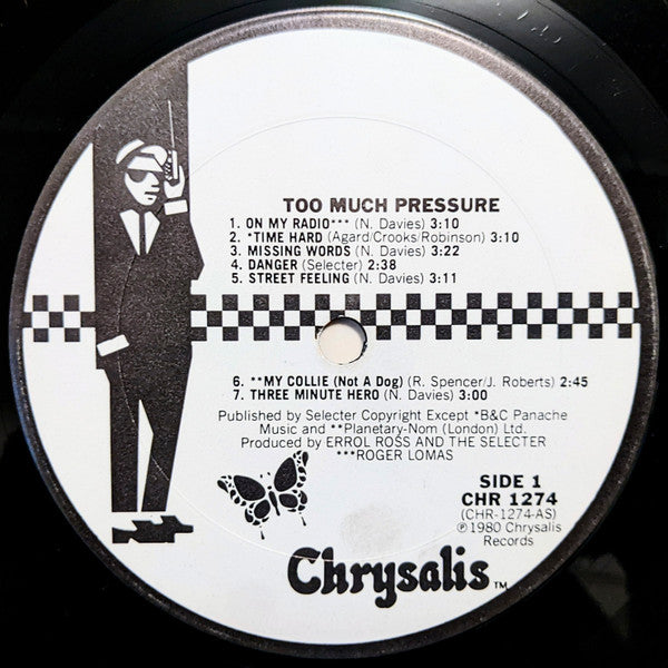 The Selecter : Too Much Pressure (LP, Album)