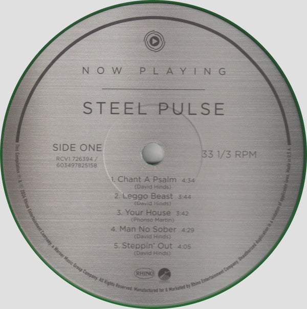 Steel Pulse : Now Playing (LP, Comp, Gre)