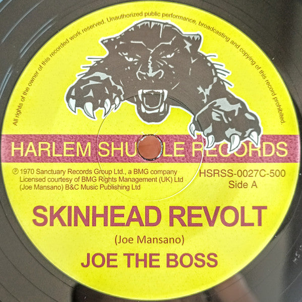 Joe The Boss : Skinhead Revolt / The Thief (7", Single, Ltd)