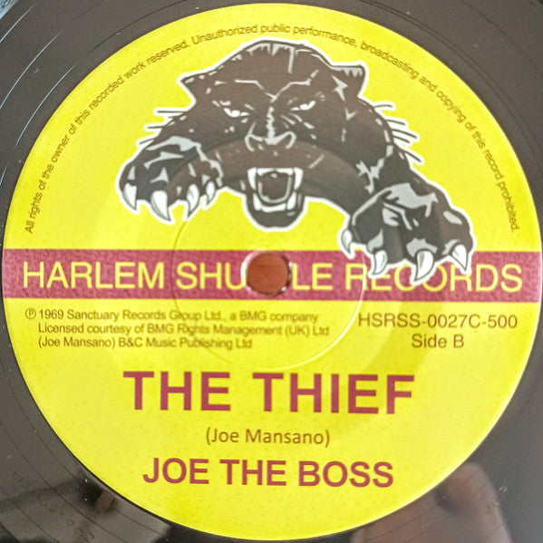 Joe The Boss : Skinhead Revolt / The Thief (7", Single, Ltd)