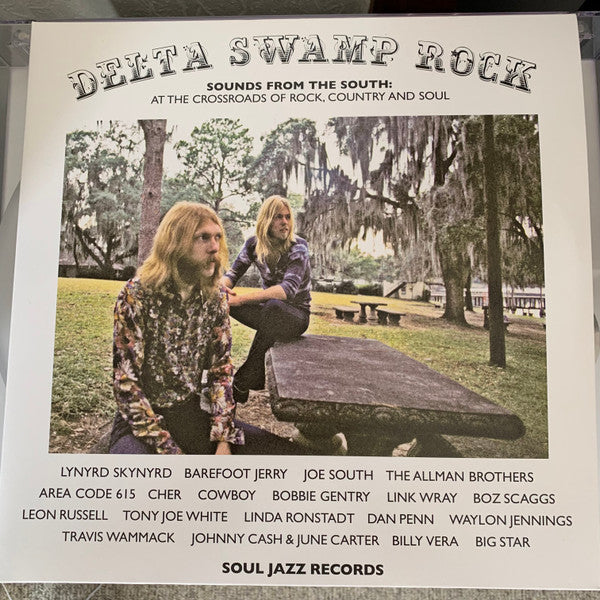 Various : Delta Swamp Rock (Sounds From The South: At The Crossroads Of Rock, Country And Soul) (2xLP, Comp, RE)