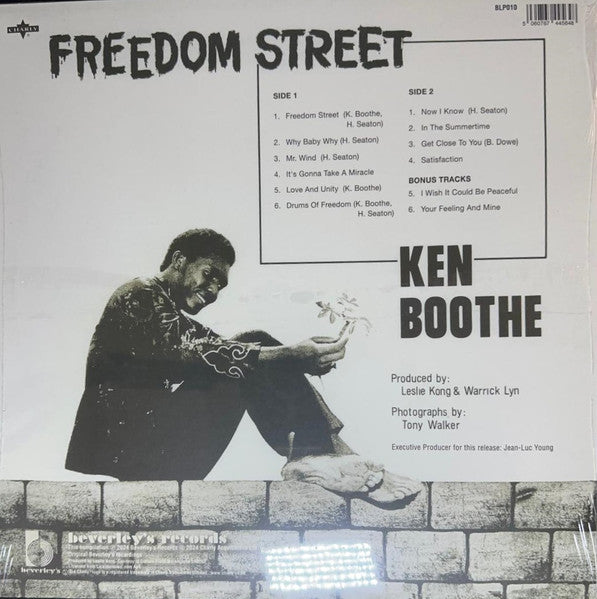 Ken Boothe : Freedom Street (LP, Album, RE)