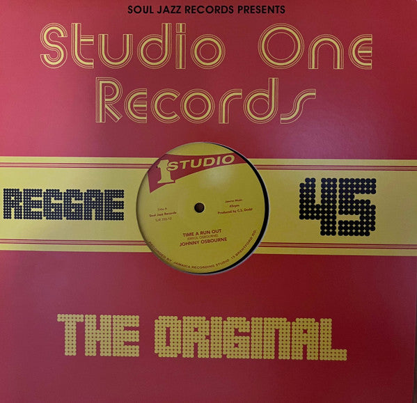 Johnny Osbourne / The Heptones, Sound Dimension : Time A Run Out / Got To Fight On (12", Single)