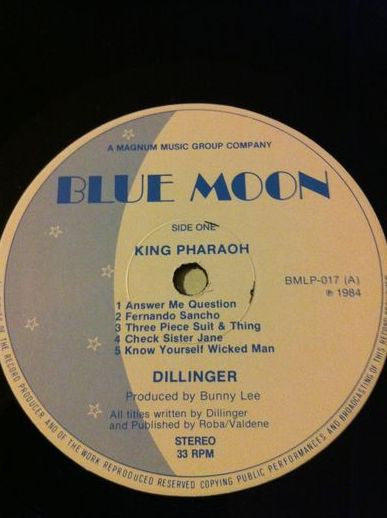 Dillinger : King Pharaoh (LP, Album)