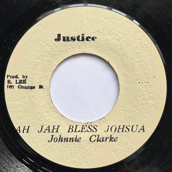 Johnny Clarke : Jah Jah Bless Johsua (7")