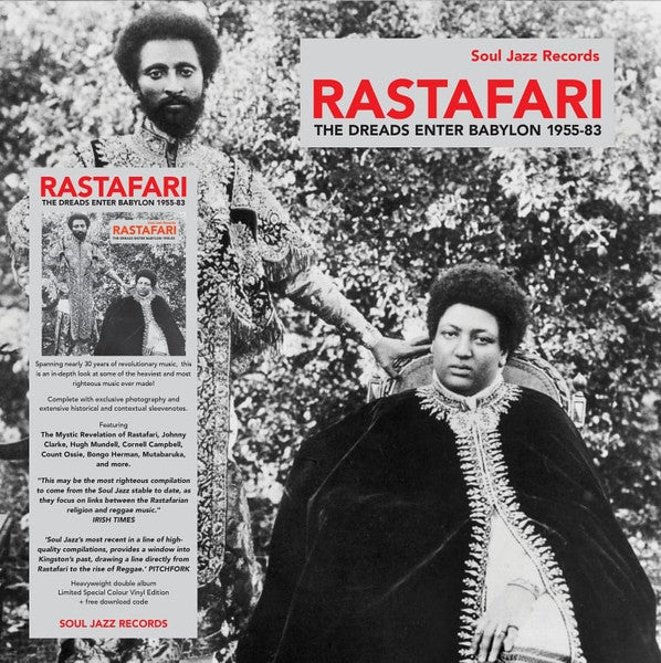 Various : Rastafari (The Dreads Enter Babylon 1955-83) (2xLP, Comp, Ltd, Blu)
