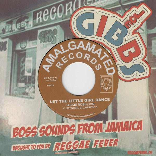Jackie Robinson (2) : Let The Little Girl Dance / Over And Over (7", Single, RE)