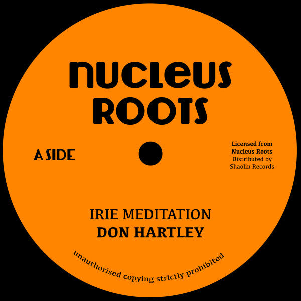 Don Hartley : Irie Meditation (7")