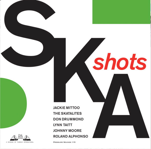 Various : Ska Shots – Top Sounds From Top Deck (LP, Comp)