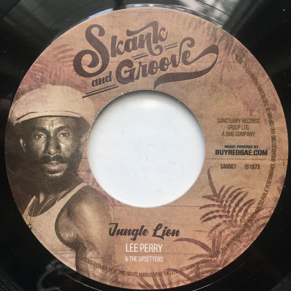 Lee Perry & The Upsetters / The Upsetters : Jungle Lion / Freak Out Skank (7", RE)