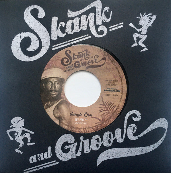 Lee Perry & The Upsetters / The Upsetters : Jungle Lion / Freak Out Skank (7", RE)