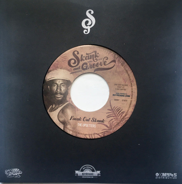 Lee Perry & The Upsetters / The Upsetters : Jungle Lion / Freak Out Skank (7", RE)