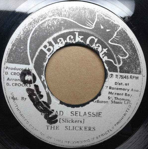 The Slickers : Dread Selassie (7")