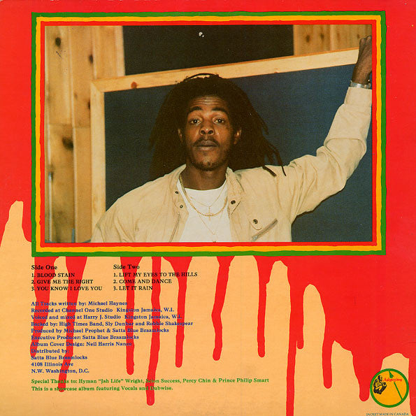 Michael Prophet : Blood Stain (LP, Album)