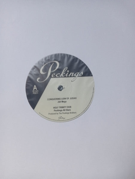 Jah Mega, Sister Jahian : Conquering Lion Of Judah (12", Single)