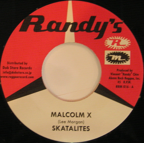 The Skatalites : Malcolm X (7", Single, RE)
