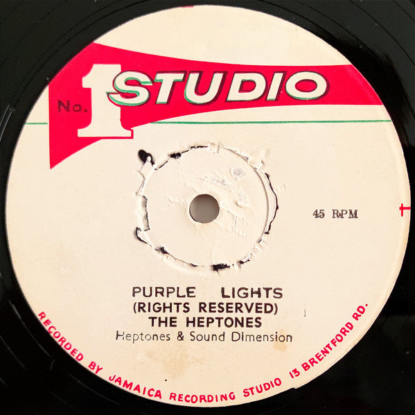 Freddie McGregor / The Heptones : Soul And Inspiration / Purple Lights (12", RP)