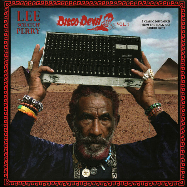Lee 'Scratch' Perry* : Disco Devil Vol. 1 (5 Classic Discomixes From The Black Ark Studio 1977-9) (LP, Comp)