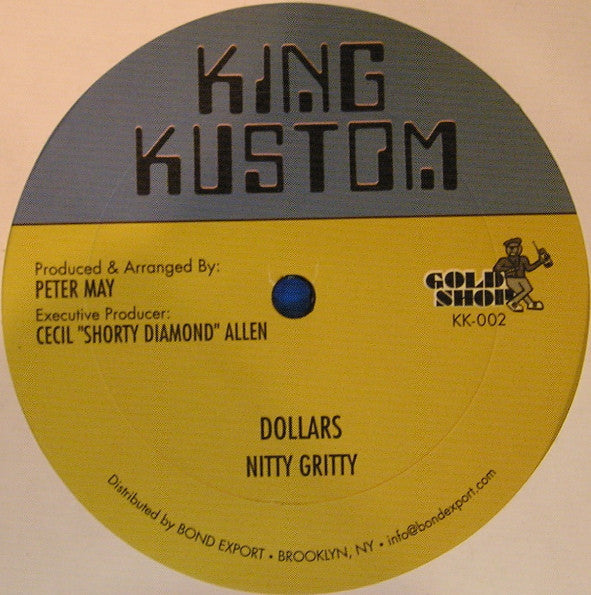 Nitty Gritty / Sluggy Ranks : Dollars / Cocaine (12", RE)