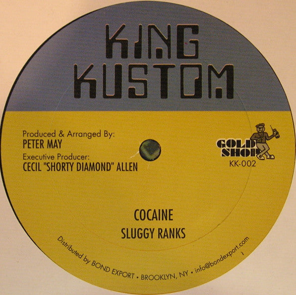 Nitty Gritty / Sluggy Ranks : Dollars / Cocaine (12", RE)