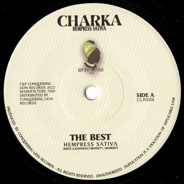Hempress Sativa : The Best / Ghetto Life (7")