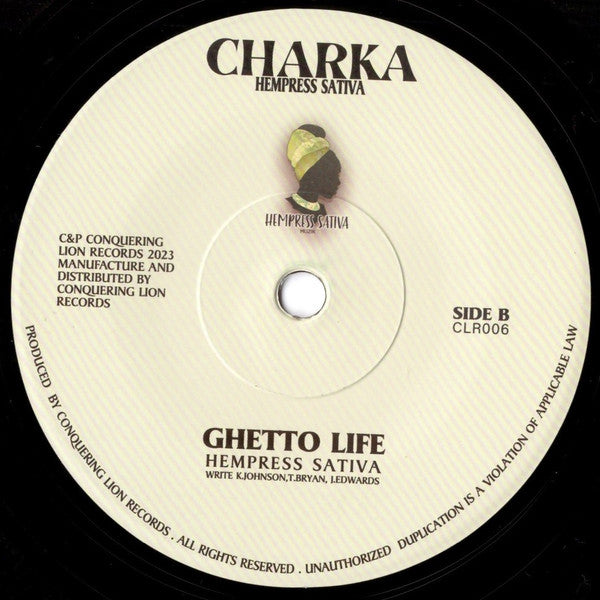 Hempress Sativa : The Best / Ghetto Life (7")