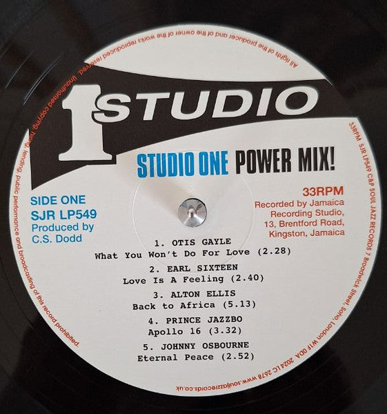 Various : Studio One Power Mix! (2xLP, Comp)