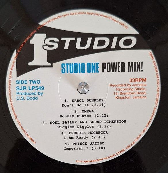 Various : Studio One Power Mix! (2xLP, Comp)