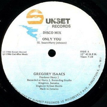 Gregory Isaacs : Only You (12")
