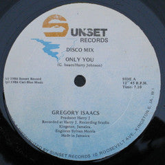Gregory Isaacs : Only You (12")