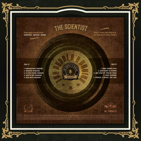 Scientist : The People's Choice (LP, Album, RE)