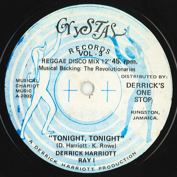 Derrick Harriott, Ray I / Keith & Tex, Ray I : Tonight, Tonight / Dont Look Back (12")