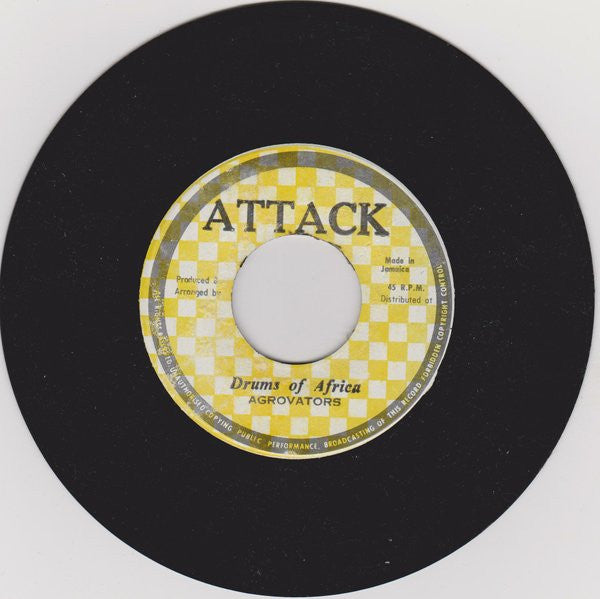 Johnny Clarke / The Aggrovators : Time Will Tell / Drums Of Africa (7")