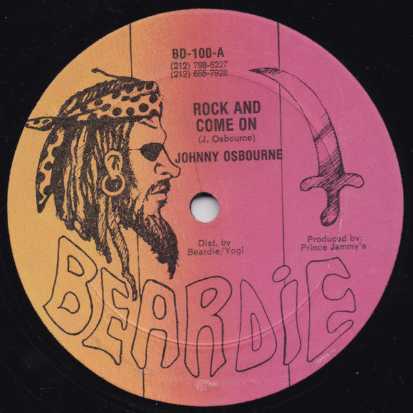 Johnny Osbourne / Black Uhuru : Rock And Come On / Eden Pon Street (12", M/Print)