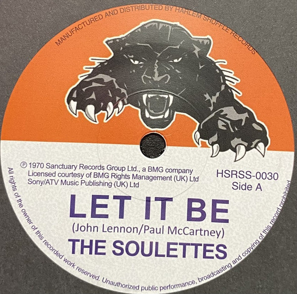 The Soulettes, The Upsetters : Let It Be (7", Single, Ltd)