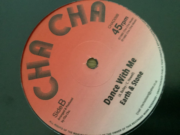 Earth And Stone : Sweet Africa / Dance With Me  (12", Single)