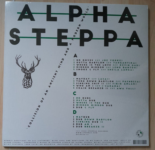 Alpha Steppa : Collision Of An Ancient Mind And A Modern World (2xLP)