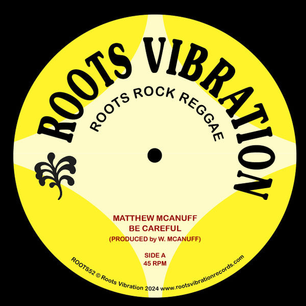 Matthew McAnuff : Be Careful (12")